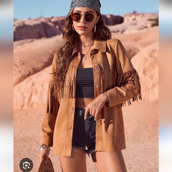 SHEIN Tops - Fringe Top